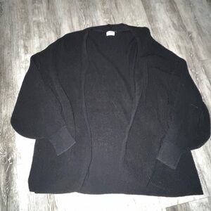 Cotton On Black Cardigan Sweater-Size medium